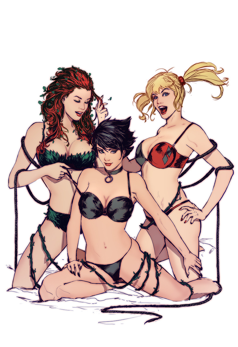 comicbookwomen:           Arkham Sirens 2 by YamaOrce
