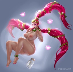 pinkdrawz:   A fanart of the Great Fairy.