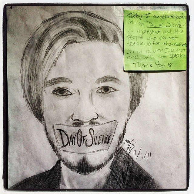 instagram:   Observing Day of Silence on Instagram For more from the 19th Annual