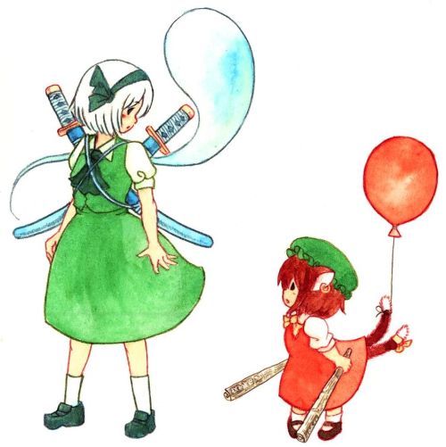 rosemargatroid:  Meiling / Miko / Futo / Tojiko / Youmu / Komachi / Imaizumi by Terrajin. ※Permission to upload this was given by artist. Please support the artist by rating and bookmarking the artwork!