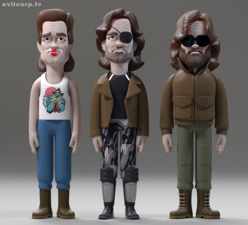 collectemall:Kurt’s three most iconic characters.