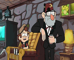 scribghetti-junction:  ivancartoonist:  Comparison of Gravity Falls animation. Left: