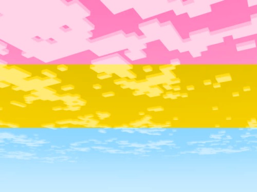 falling&ndash;for&ndash;30&ndash;minutes: Minecraft Sky Pride Flags!TERFs and Porn Bots 