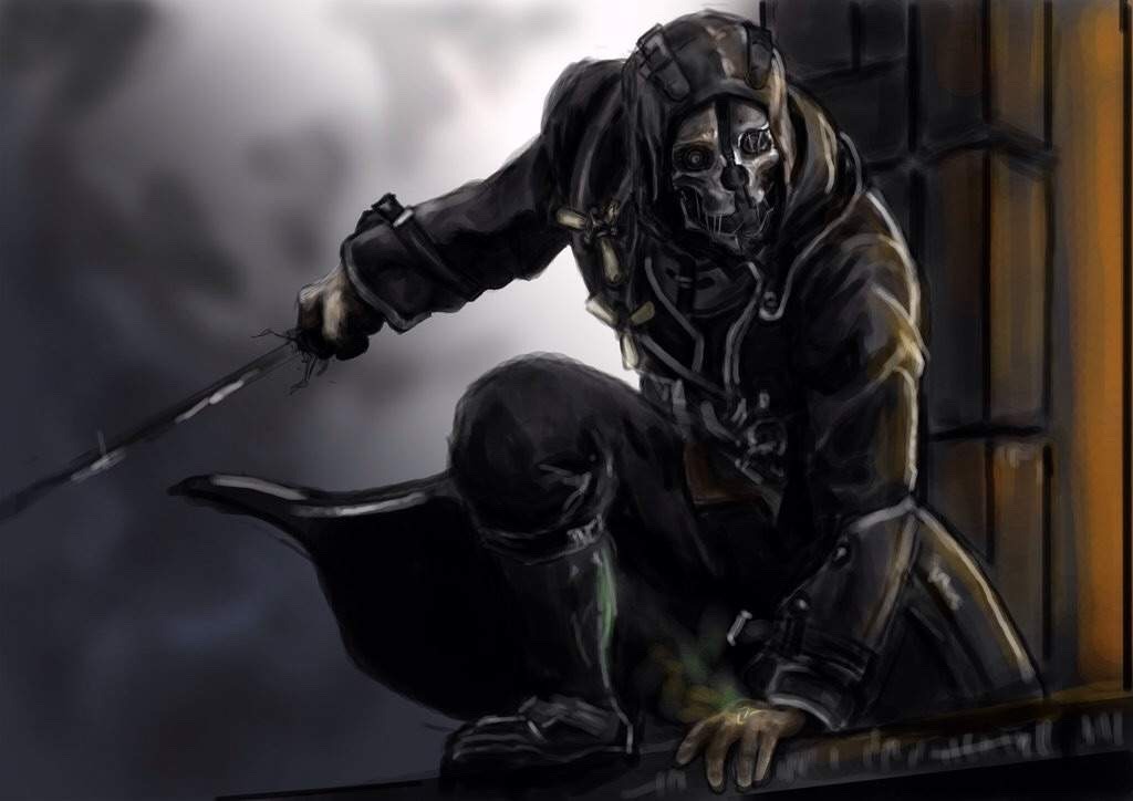 Bourgeon ungdomskriminalitet milits MASKED MEN — Corvo Attano in his mask from the game Dishonored?...