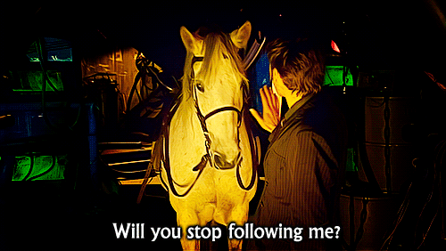 florawrsaurus:Because nobody can convince me that he wouldn’t take the horse from the spaceship