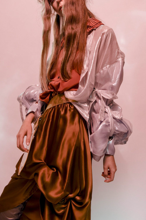 yprojectofficial: Y/PROJECT edwardian sleeve shirt featured in Metal Magazine / shot by Camilla Cion