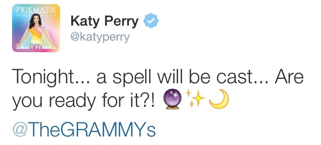 prismcess:  CONFIRMED: katy perry will be resorting to witchcraft in a desperate