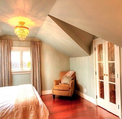 Master BedroomDesign Ideas For A Medium-sized, Traditional Master Bedroom With A Medium-toned Wood Floor,