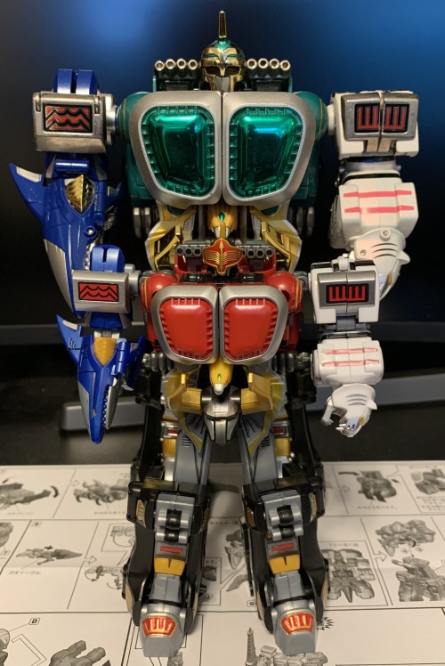 SHOKUGAN MODELING PROJECT GaoKnightI really like the Sentai movie toys, and while it’s just a repain