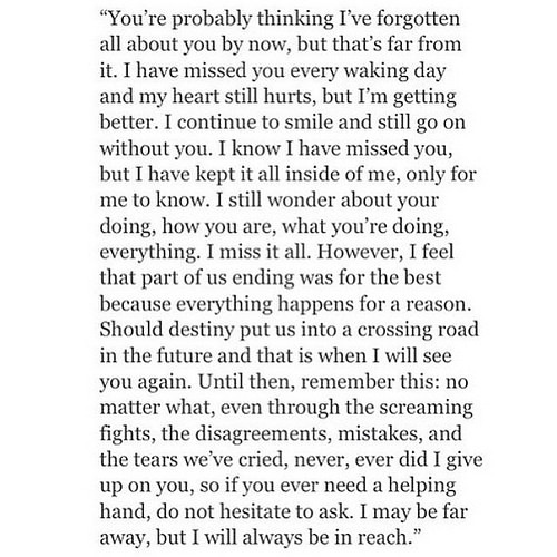 I can't unlove you.