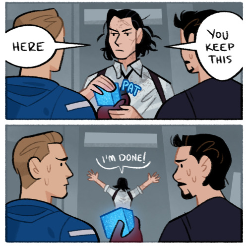 lousysharkbutt: i’m sure Thor will give him a ride home