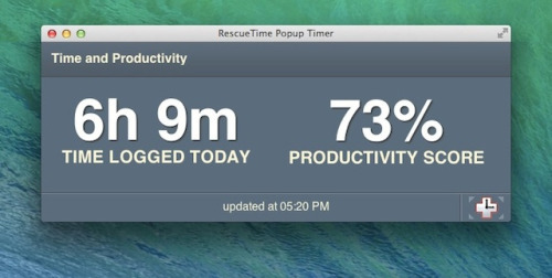 RescuTime monitors how much time you spend browsing certain websites and using certain programs duri
