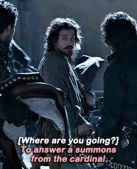 THE MUSKETEERS 2.01 // 3.04