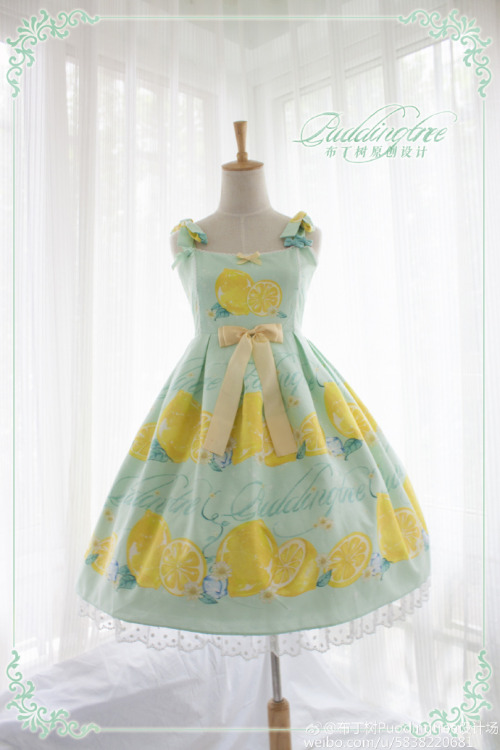 truth2teatold: PuddingTree Lemon Tea jumperskirt preview