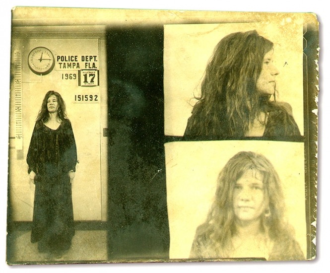 janisjoplinforeverblog:  Janis’ mugshot following her arrest in Tampa, Florida