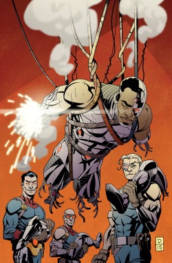 da-watchtower:  Cyborg Vol.1 #8 (Cover art
