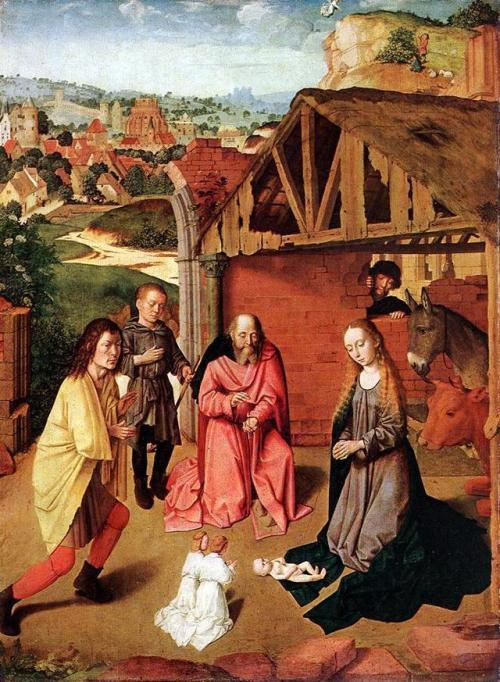 The Nativity, Gerard David, ca. 1490