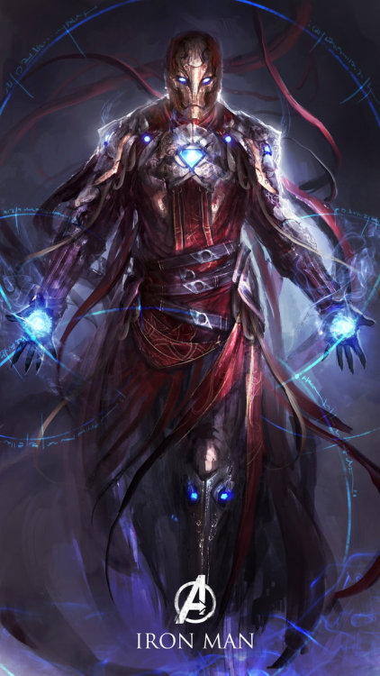burrito-of-marvel: Avengers: Fantasy Edition by the awesome thedurrrrian.deviantart.com/