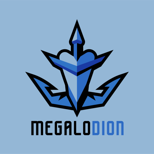 Logo I made for MegaloDion! Find him at twitch(.)tv/themegalodion