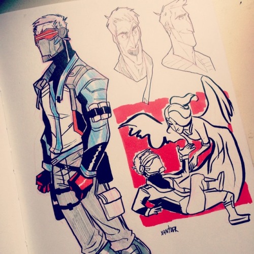 Soldier 76 sketch