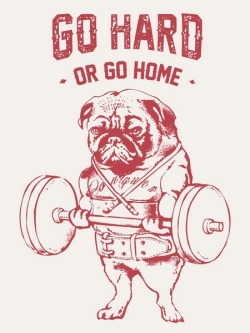 Huebucket:  Go Hard Or Go Home Art Print. By Huebucket Http://Bit.ly/1Nf2Zzx   🚀