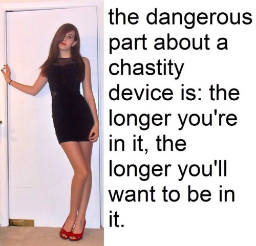 mistressandsissy286: The longer you’re in it, the more obedient and submissive you become. Your body