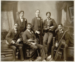 Onceuponatown:      Summit Avenue Ensemble, Atlanta, Georgia. 1899. Photograph Shows