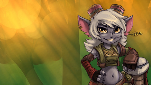 Sketching practice with Tristana’s new design why not.