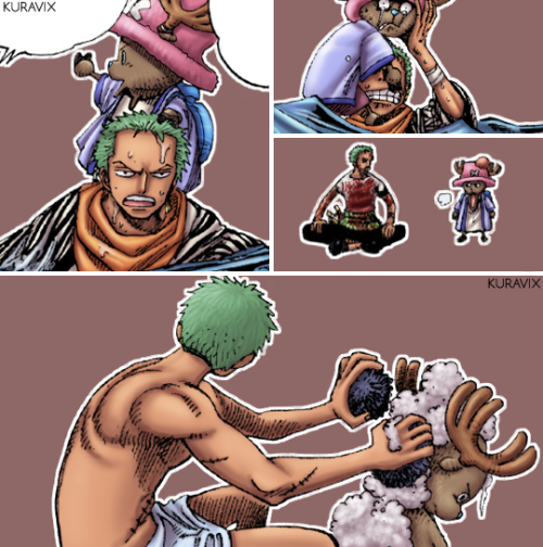 Explore the Captivating World of Zoro and Chopper on Tumblr