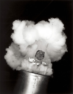 Cornell Capa - Human Cannonball, Texas, 1947.
