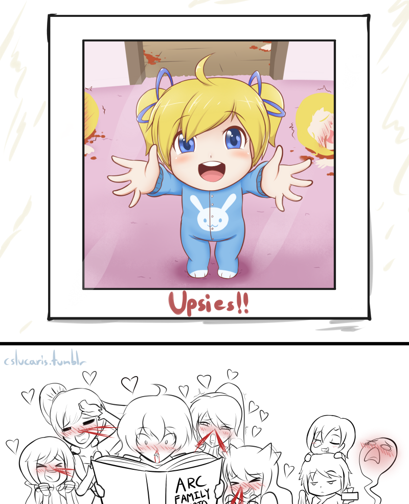 #125 - Jaune’s Childhood 3 - UpsiesFrom that day forward, his Sisters made sure