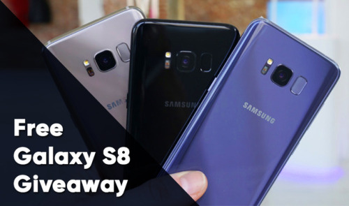 We’re giving away a free #GalaxyS8Enter to win here: smarturl.it/freephone