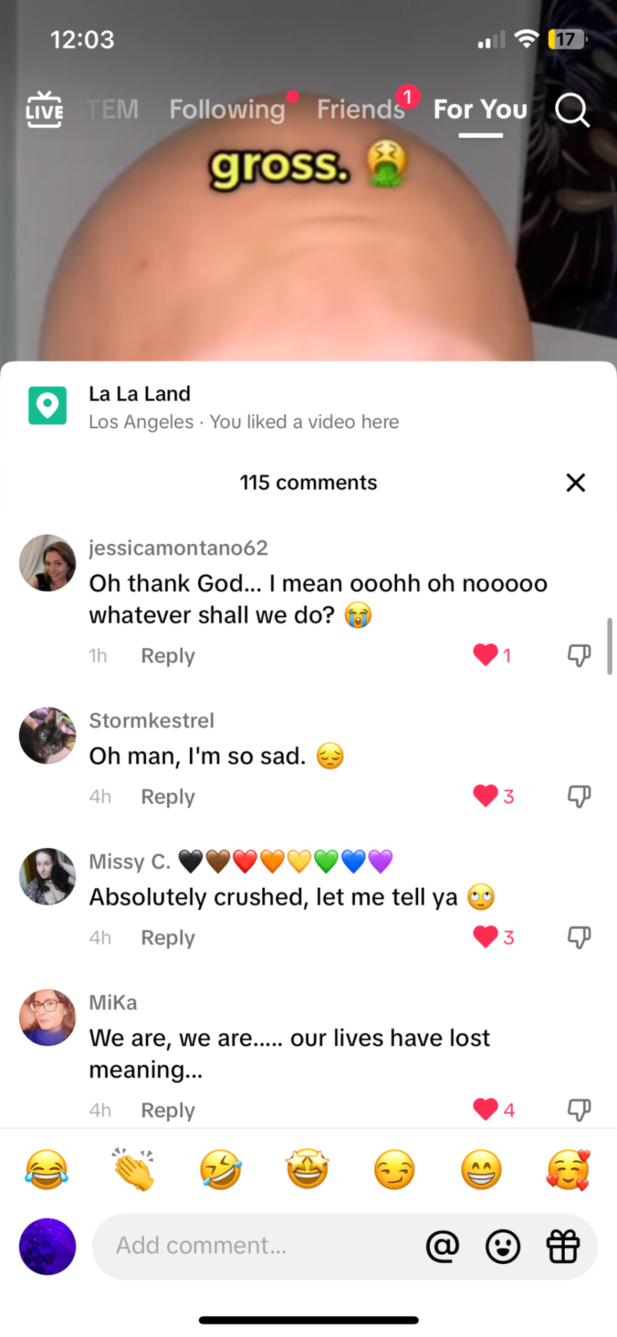 I Have Never Seen A More Unified Comments Section Here Are Some Of My Favorites: