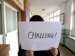 koreanstudentsspeak:   CHALLENGE!  