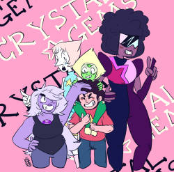 leyashii:    🌟 WE ARE THE CRYSTAL GEMS  🌟   (+ Peridot… who will hopefully be the newest addition soon ;D) 