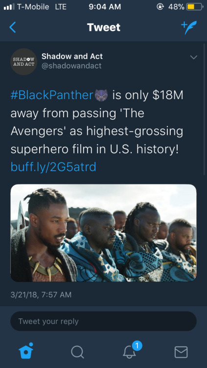 insanityofdanyi: *buys more Black Panther tickets*