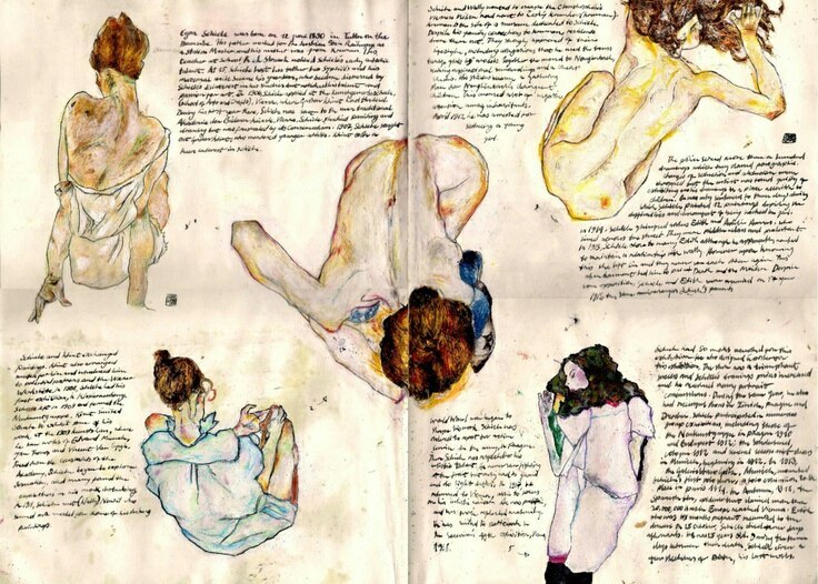 anyadzz: Egon Schiele  I always think it’s interesting that the same people who