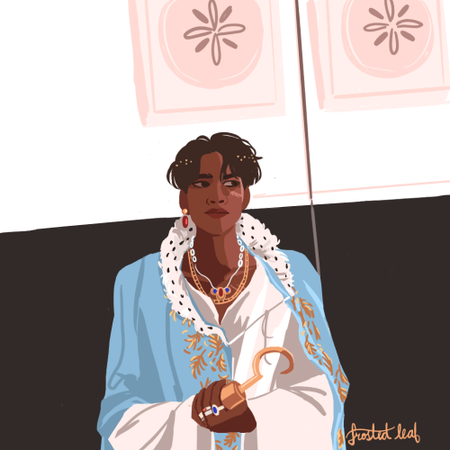 Eugenides’s coronation outfit – which I made before RotT came out and subsequently forgot abou