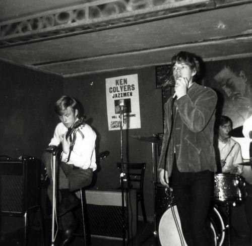 satya-: The Rolling Stones sur la scène d'un club de jazz à Chelsea, Londres, 1962 ☽ ☾