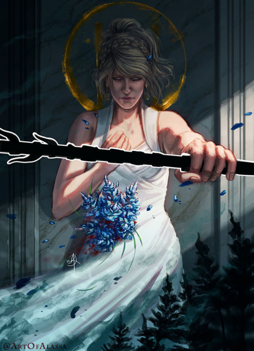 artofalassa:   II. High Priestess - intuition, sacred knowledge can’t stop what is on its wayand i s