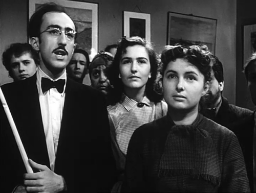 Iosseliani cameo in «Akvarel», 1957