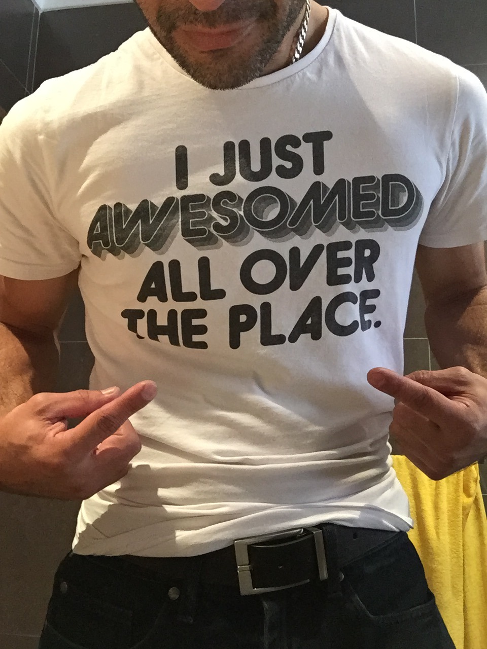 sexy-uredoinitright:For anon, I took off my grubby shirt to reveal the truth!!!that’s