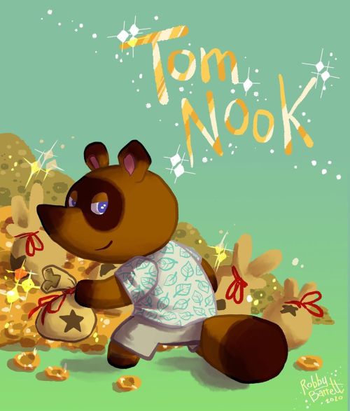 Everyone’s favorite gold hoarder, Tom Nook! And with this my AC series is all finished up, it’s been