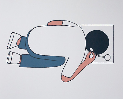 atcg:  Listening by Geoff McFetridge
