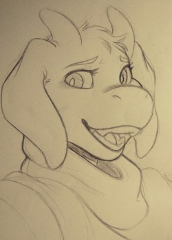 nightweenie:  I doodled toriel 