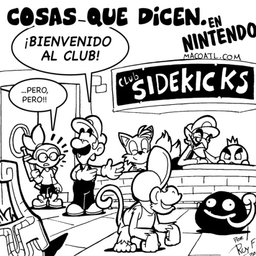 rayzeing:  macoatl:  Inkling boy finds his place…  Mario: WELCOME TO MY HOUSE PARTY, PARTY!Inkling Girl: LET’S GET INKIN’ CRAZY UP IN HERE!