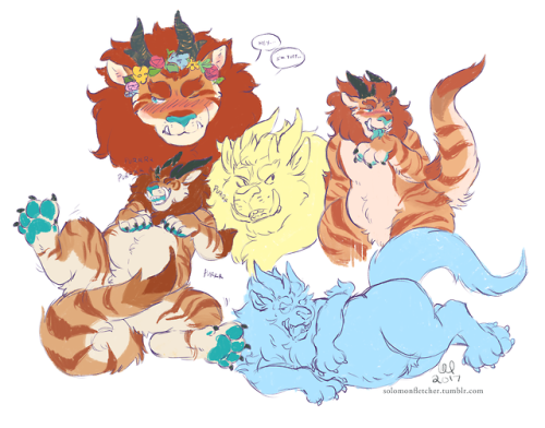 solomonfletcher:Sketchpage commissions are open! 2 slots only. $75 base price (about 3-6 sketches) o