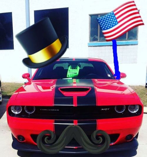 Happy Presidents Day! ⚖️ #PresidentsDay #Murica #Dodge #Challenger #DomesticNotDomesticated #SRT #SR