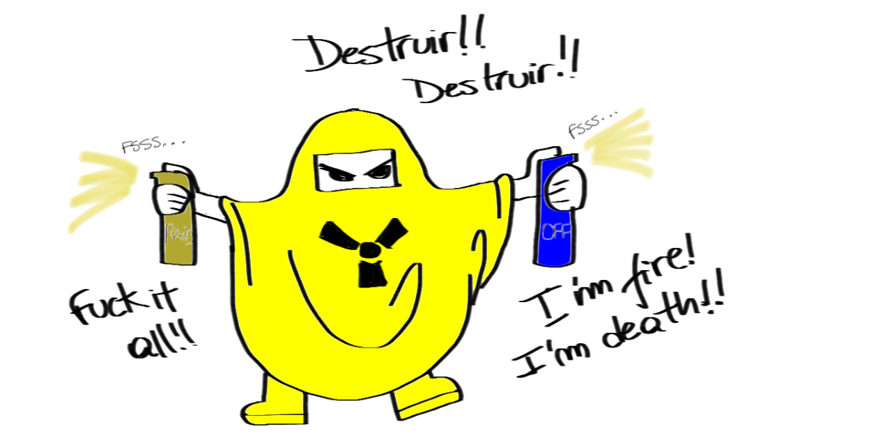 Dalek mode on&hellip;damn mosquitoes D:&lt;