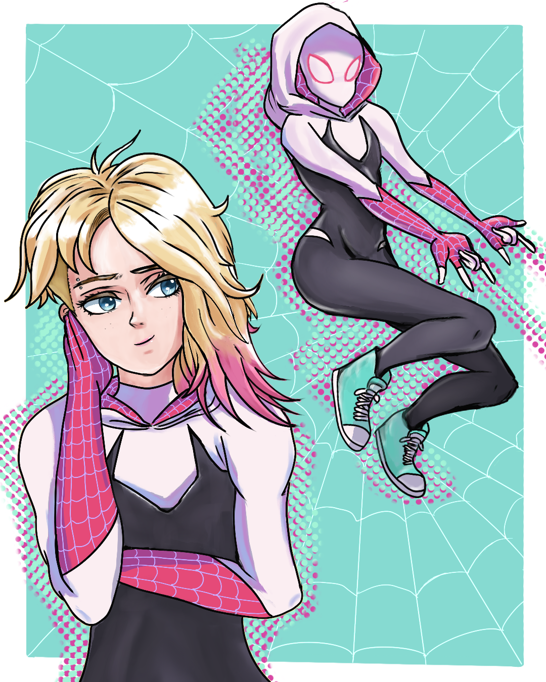 Nabnab/ the spider fanart by scourgethebear1 on Sketchers United